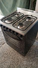 piano cottura a metano più forno elettrico 
