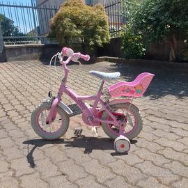 bicicletta bambina con rotelle