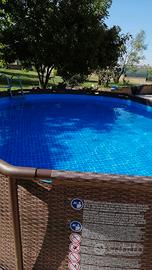 piscina Bestway 4,88 X 3,05 completa più robot