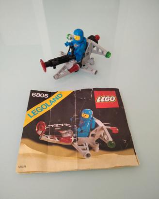 Set lego spazio/space 6805 completo con figure e i