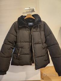 Giacca Ragazza 14 anni nera pelliccia