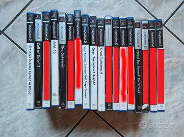 Giochi PS2 + 3 joystick + console