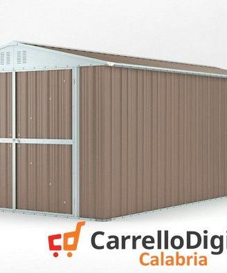 Box garage auto in Acciaio 327x611 19mq tortora