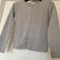 cardigan  12 anni grigio strass La Redoute