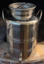 Fusto Olio Acciaio Inox 18/10 25 Litri Mod. Milano