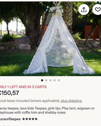 Tenda in pizzo Tee per adulti