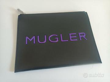 Pochette similpelle Mugler
