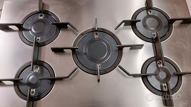 Griglie ghisa piano cottura Whirlpool PMW75D2