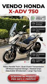 🛵 Honda X-ADV 750  2019 – Come Nuovo con Bauletto