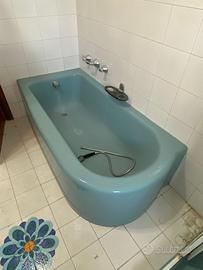 Set bagno Tenax/Simi serie BR Uno, Blu Reggenza