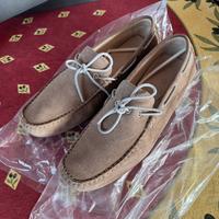 Mocassino beige camoscio 43
