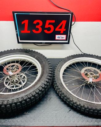 COPPIA RUOTE TRIAL SHERCO ST 250 E 290 DAL 1999 AL