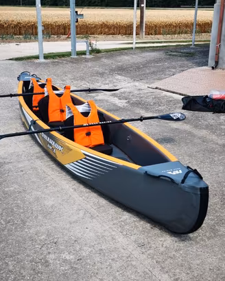 Canoa gonfiabile alta pressione Aqua Marina