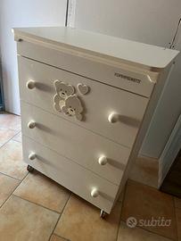 Fasciatoio bagnetto miniletto Foppapedretti