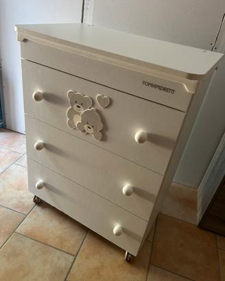 Fasciatoio bagnetto miniletto Foppapedretti
