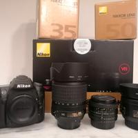 Nikon d90 + obiettivi