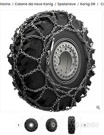 Catene da neve trattore o mezzi agricoli DR3109