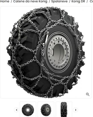 Catene da neve trattore o mezzi agricoli DR3109