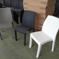 sedie modello rattan nuove