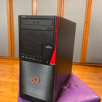 Workstation Fujitsu Xeon=i7- 32GB ECC,-grafica pro
