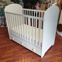 Lettino Ikea Gonatt con materasso