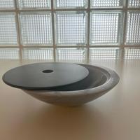 Centro Tavola in Marmo Bardiglio – Grande Ciotola