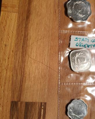 Lotto 3 monete Stati Caraibici Orientali 1992-93-9