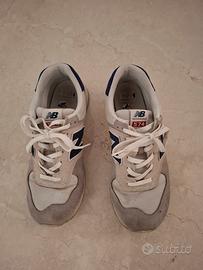 Scarpe New Balance tg 45 uomo col grigio chiaro