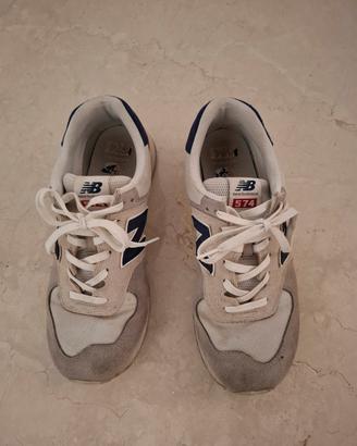 Scarpe New Balance tg 45 uomo col grigio chiaro