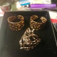 ANELLI  DORATI UOMO/DONNA 