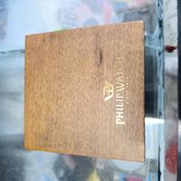 scatola Philip Watch per orologi in legno completa