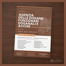 Manuale Concorso ADM Funzionari Doganali Completa