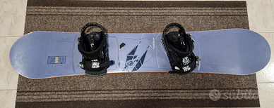 Snowboard Elan Quantum 155 + maschera Bolle+guanti