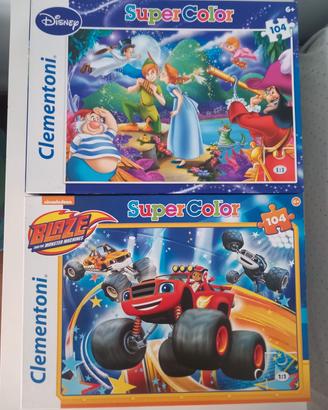 Puzzle Clementoni Supercolor 104 pz