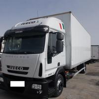 Iveco eurocargo 120e25 2011 con box in lega