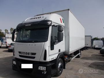 Iveco eurocargo 120e25 2011 con box in lega