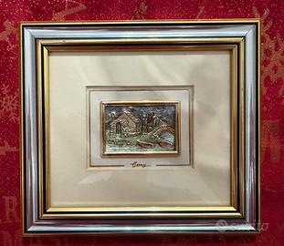 Quadro paesaggio autunno