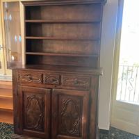 Piattaia/credenza noce del 1.700