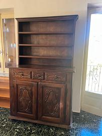 Piattaia/credenza noce del 1.700