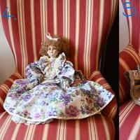 BAMBOLE IN PORCELLANA Nove di Bassano d.G.