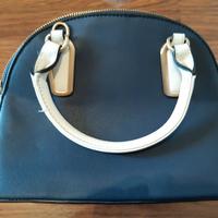 Borsa Carpisa blu e bianca