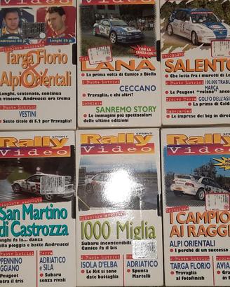 Video cassette rally vhs