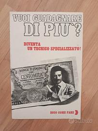 Pubblicità Scuola Radio Elettra anni 70