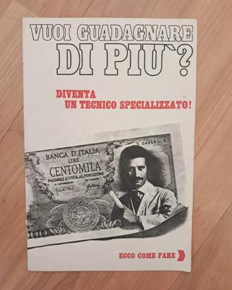 Pubblicità Scuola Radio Elettra anni 70