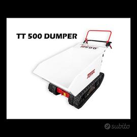 Motocariola cingolata tekna tt 500 dumper id-gx200
