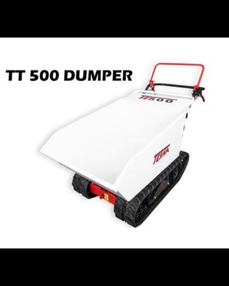 Motocariola cingolata tekna tt 500 dumper id-gx200