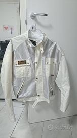 Giacca vintage Belstaff, bianca, taglia XL
