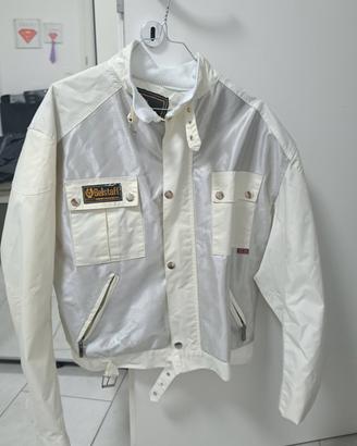 Giacca vintage Belstaff, bianca, taglia XL