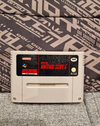 NINTENDO SCOPE 6 🇮🇹 ITA SNES