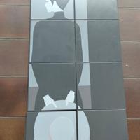 Marazzi,decoro"Donna con cappello"di A.Dalla Costa